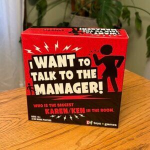 I Want To Talk To The Manager! Party Game / New!